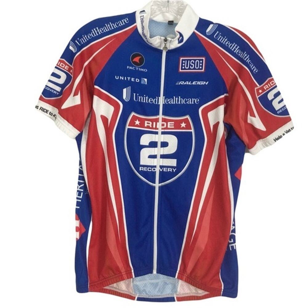 PACTIMO Cycling Short Sleeve Jersey Mens Medium